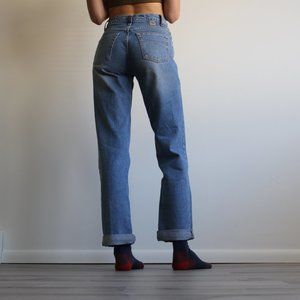 Wide Leg Light Wash Jeans